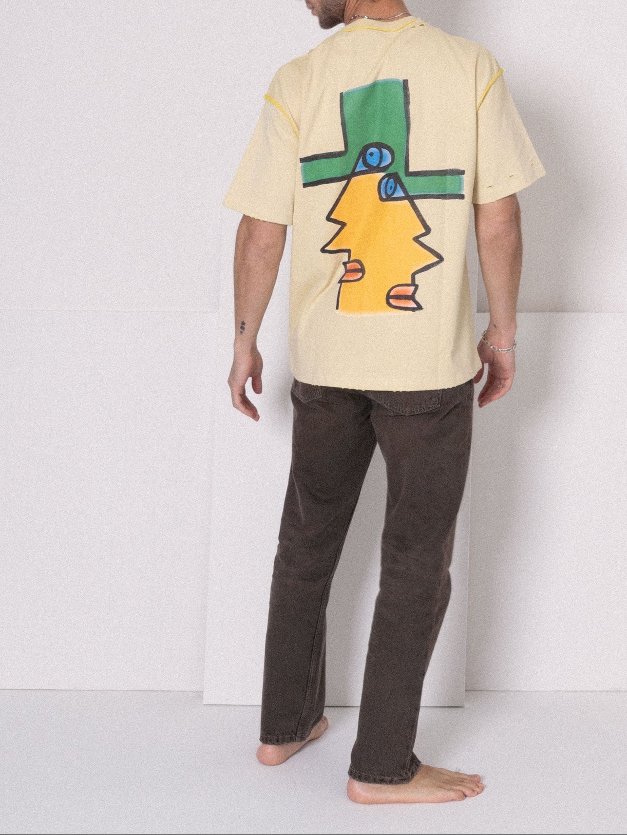 Observer Hand-frayed Unisex T-shirt