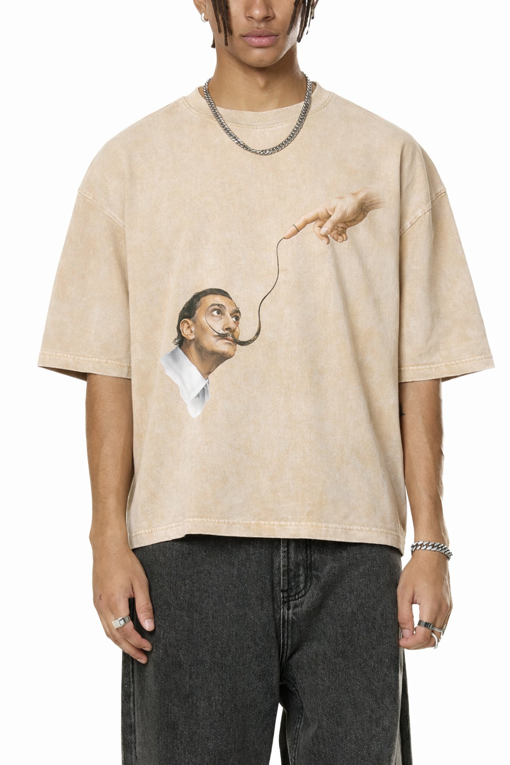 Surreal Connection Mineral Washed Unisex T-Shirt