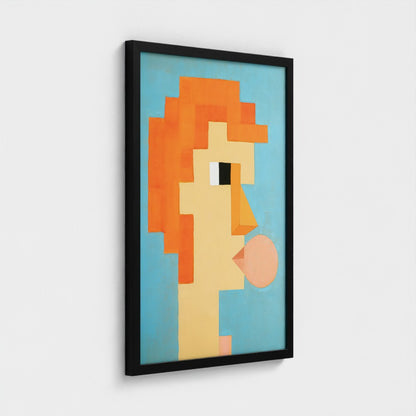 Bubble Guy — Framed Fine Art Print